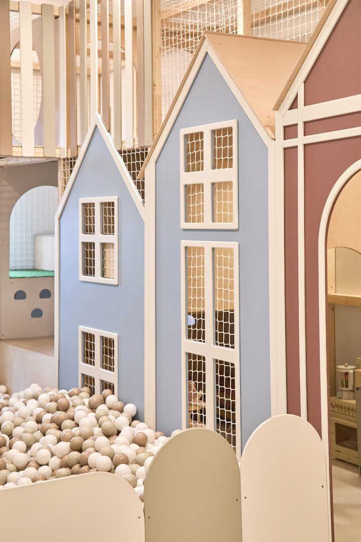 scandinavian design in a playroom