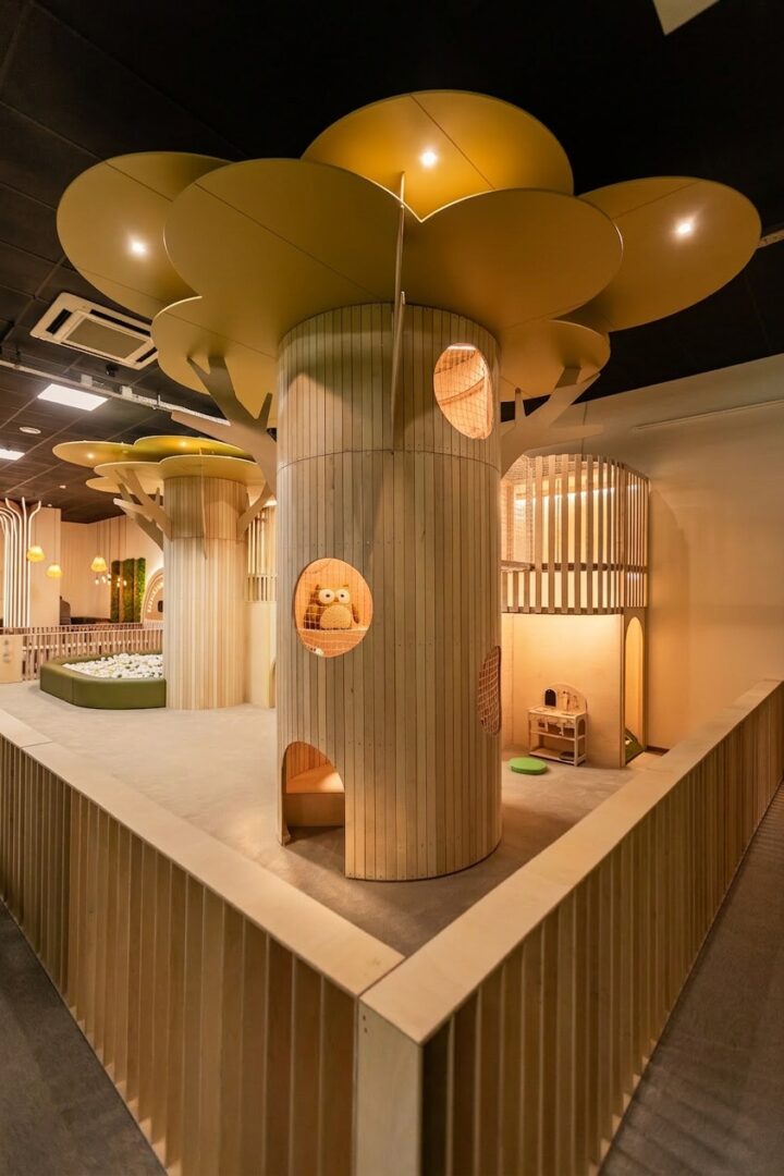 monkey groove for jungle-themed indoor playground